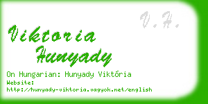 viktoria hunyady business card